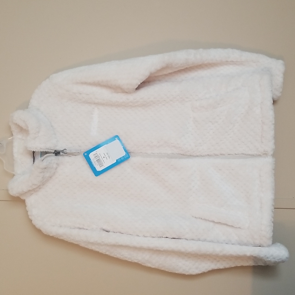 Girls size M (10/12) Columbia sherpa full zip jacket.